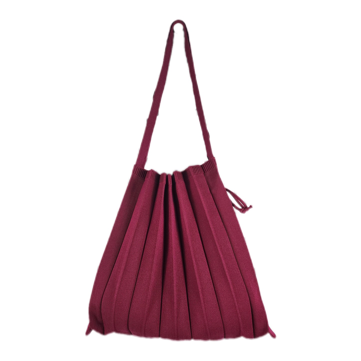 PleatTote (Maroon)