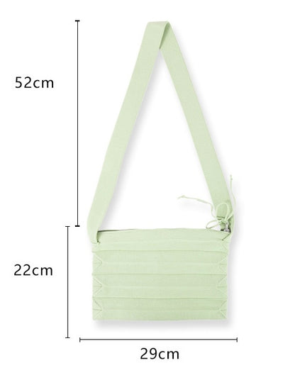 PleatCross (Mint Green)